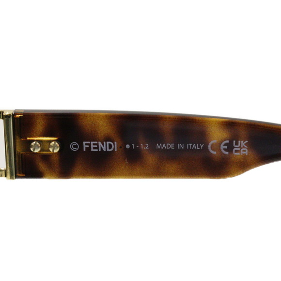 Fendace Fendi x Versace Sunglasses Black Brown main image 5